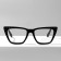 Glasses GA0462 (Color: C2 Black; Diopter: +1; Toning: No)