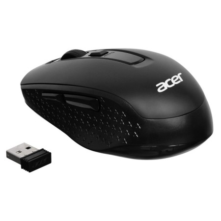 Acer OMR060 Black Optical Mouse (1600DPI) Wireless USB (6but)-4