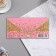 The envelope for the money "You are always 18!" Glitter, Congrev, black background, 17x8 cm