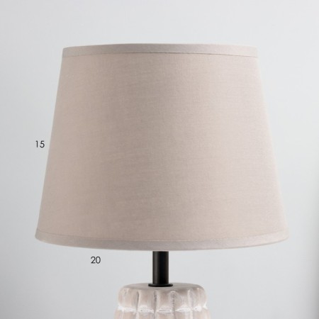 Board Lamp "Salitan" E14 40W beige-brown 20x20x33 cm Risalux-2