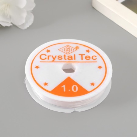 Silicone thread 1 mm, 4.5 m, white-1