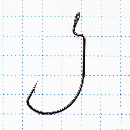The hook KOI Wide Range Worm, size 8 Int, BN color, offset 10 pcs.