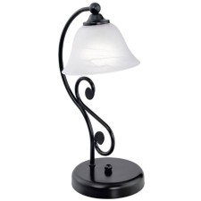 MURCIA 1x40W desktop E14 Black 16.5x16.5x37cm