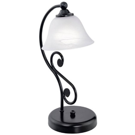 MURCIA 1x40W desktop E14 Black 16.5x16.5x37cm