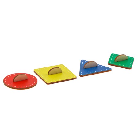 Frames-lodges for kids "Figures"-5