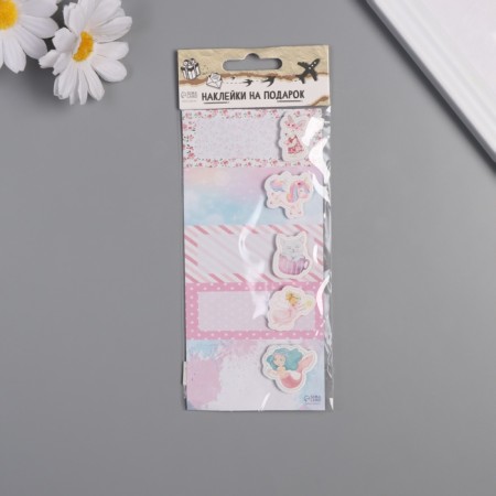 Stick with a volumetric element "for girls" 7x15.2 cm-5