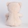 Soft toy "Bear" with a heart, 30 cm, beige color