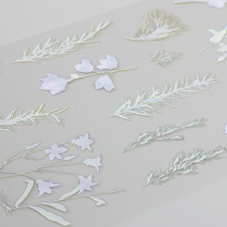 Plastic stickers "Irce" set of 6 sheets 10x18 cm-4