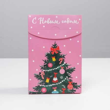 Folding box "Pink Sweets", 15 x 7 x 22 cm, New Year-2