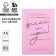 Diary 100 goals "Pink". A solid cover, glossy lamination, A5 format, 80 sheets.