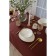 The tablecloth "Ethel" Shine 150*250 +/- 3cm, central chocolate, pl. 192 g/m2, hl with VGMO