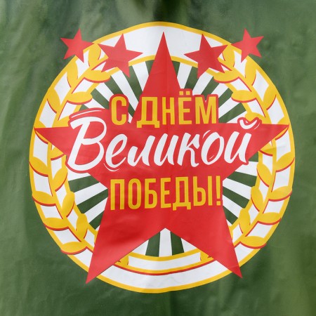 Carnival set "Victory Day!", P. 42–54, raincoat, flag-11