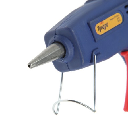 Tundra glue gun, 30 watts, 220 V, switch, indicator, anti -bore, cord 1.2 m, 7 mm-7