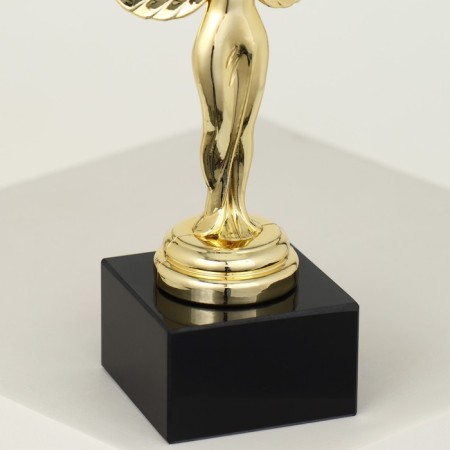 The reward figure "Nick with a ball", the stand is black, 19 x 7 x 5 cm-5