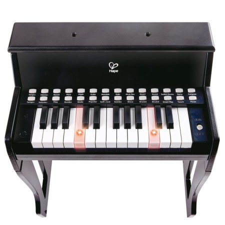 Musical toy "Piano" with a stool, black-1