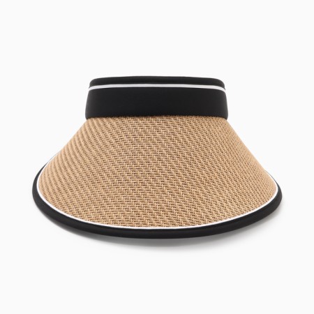 Female visor minku, color light brown, river 58-1