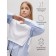 Knitted children's vests Amarobaby Bow, height 128 cm, white color