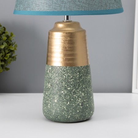 Table lamp "Luck" 1he14 40W green 22x22x39cm-5
