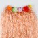 Hawaiian skirt 80 cm, golden