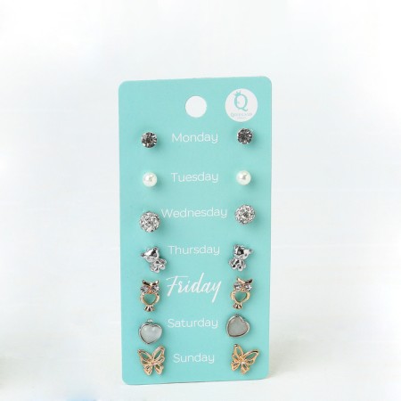 Pusets 7 pairs "For every day" Set a summer day, color mix-1