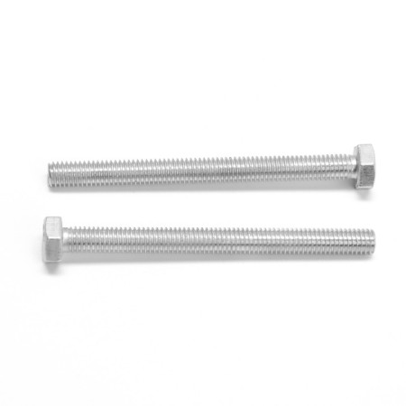 Bolt "Tundra Krep", with a hexagonal head, galvanized, Din933, M6x70 mm, 2 pcs-1