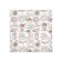 Serving napkin Dolce vita, size 40x40 cm, beige color