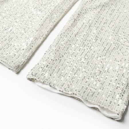 Pants from KAFTAN sequet size 36 (134-140 cm), silver-5
