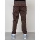 Cargo jeans men, size 46-48, brown color