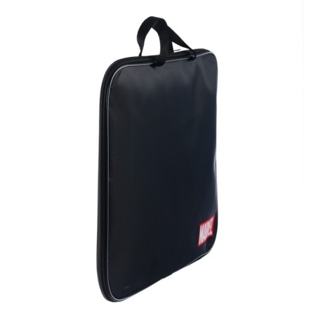 A3, 470x350x20 mm with handles, textile, Avengers folder and drawings.-2
