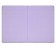 Leduced A5 Diary, 164 Escalada sheets, fingered binding with foam, artificial leather "Laika", glassy line, cream offset 70 g/m², lilac