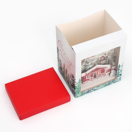 Folding box with 3D effect of "Fairytale moments", 18 x 14 x 23 cm, New Year-7