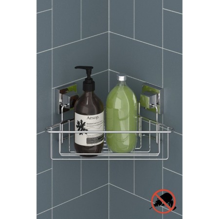 Regiment to the corner bathroom EF251 1 Yurus 21x21x15 cm, self -adhesive, chrome-2