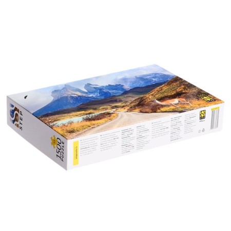 Mosaic "National Park in Chile", 1,500 elements-4