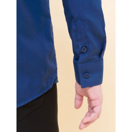 Hotgog shirt for boys, height 122 cm, dark blue color-7