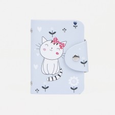 Businessman on the button, 24 cards, blue color