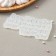 Silicone form "alphabet for bento-traps", letter 1 cm, transparent color