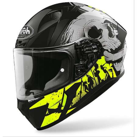 Helmet integral Valor Akuna, gloss, size l, black, yellow