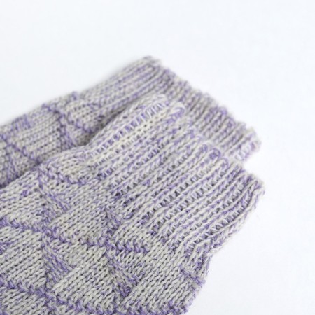 Nosk children's woolen A.3a40, lilac color, river 14-1