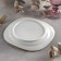 Pillage ceramic dessert "constellation", D = 18.5 cm, Orange color