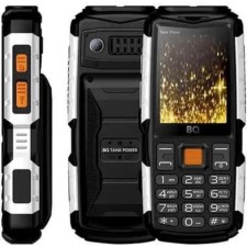 Сотовый телефон BQ M-2430 Tank Power, 2.4", 2 sim, 4000мАч, серебристый камуфляж