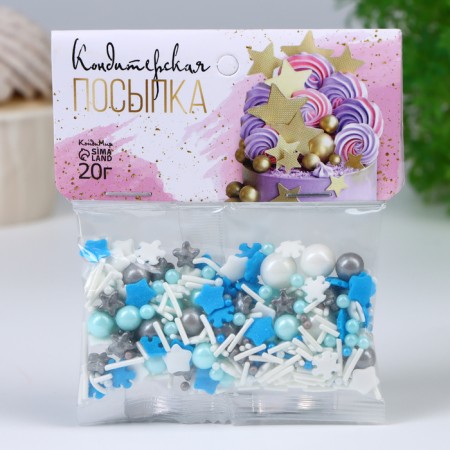 Confectionery Sprinking "Winter Magic", 20 g-1