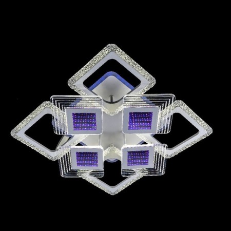 LED LED economy light 51254/8+1wt RBP+3D, 9XLED, 12x48x48 cm, white color