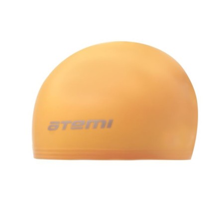 ATEMI TC304 swimming cap, children's, thin silicone, orange color-3