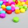 Beads for creativity Plastic "Color Coarse" set of 120 pcs 0.3x0.6x0.6 cm