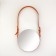 Wall mirror "entourage", D mirror surface 28.5 cm, golden/black color
