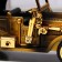 Musical mechanical “convertible” souvenir, moves 20x8.5x12.5 cm