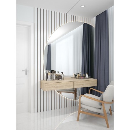 Toilet table, 700 × 383 × 180 mm, sonoma oak color-6