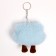 Soft toy "Cloud" on a key fob, 8 cm, color mix