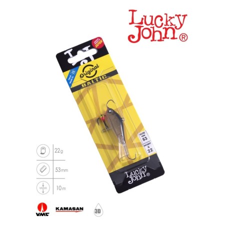 Balancir Lucky John Baltic 5 + tee, 5 cm, color 10th blister-5