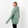 Huds with a hood is launched, olive color, size 46